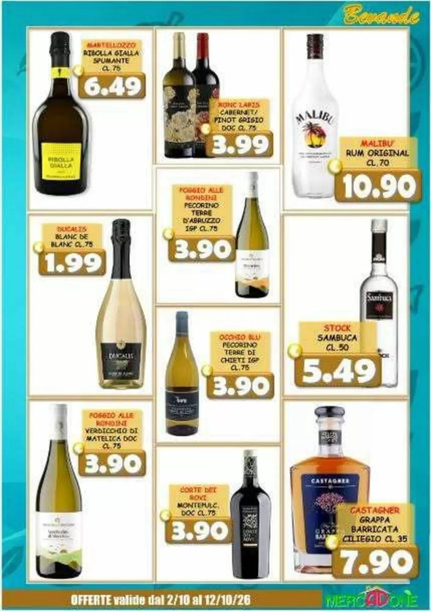 Volantino promozionale MercADone  valide dal 02/10/2026 - Pagina 25.