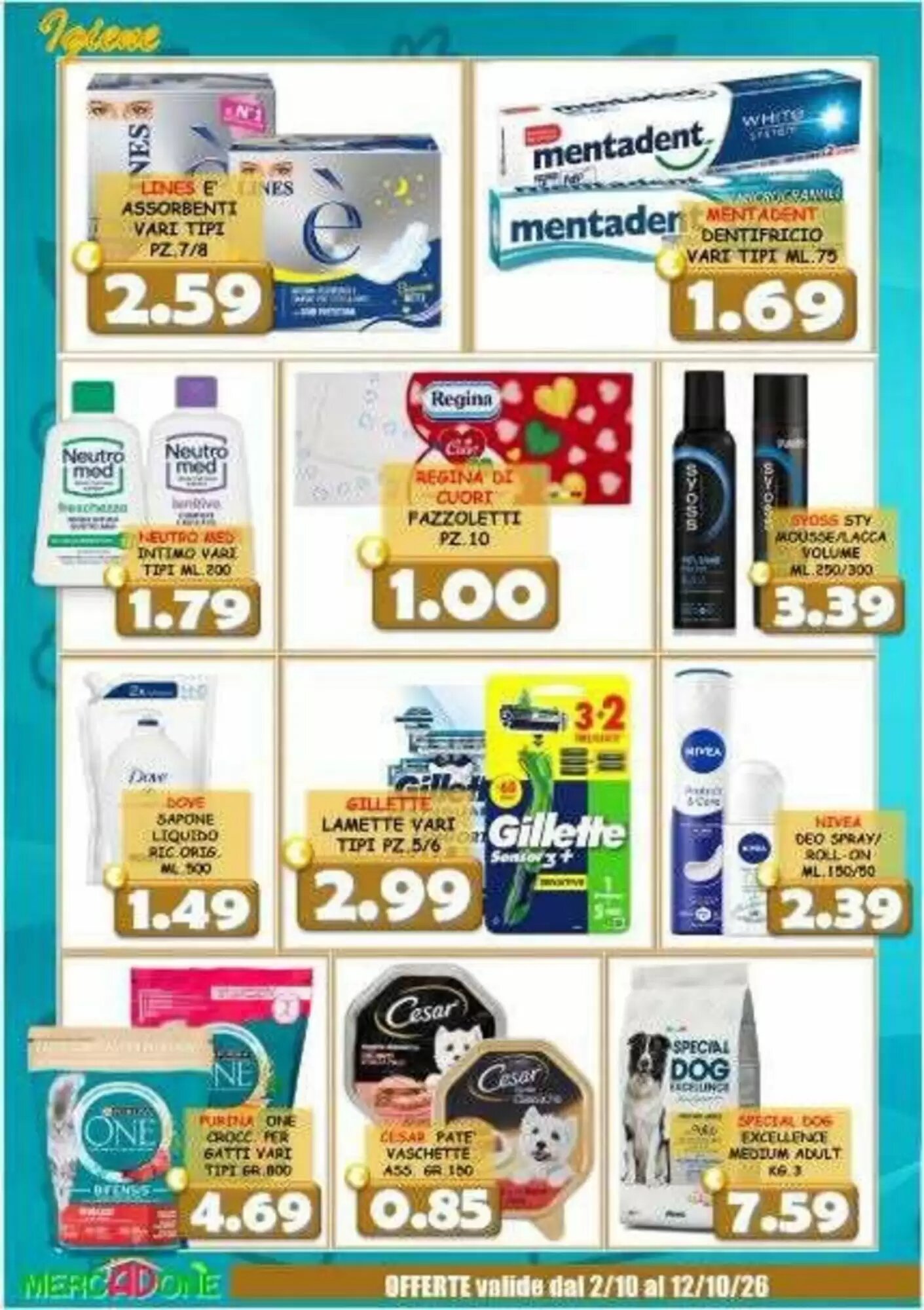 Volantino promozionale MercADone  valide dal 02/10/2026 - Pagina 26.