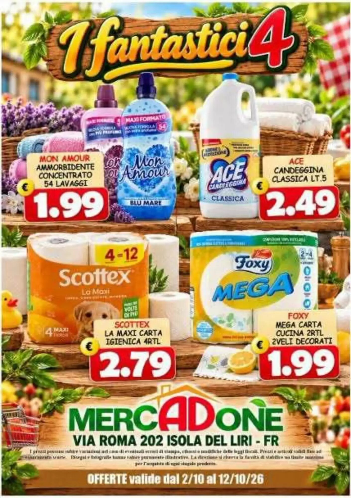 Volantino promozionale MercADone  valide dal 02/10/2026 - Pagina 28.