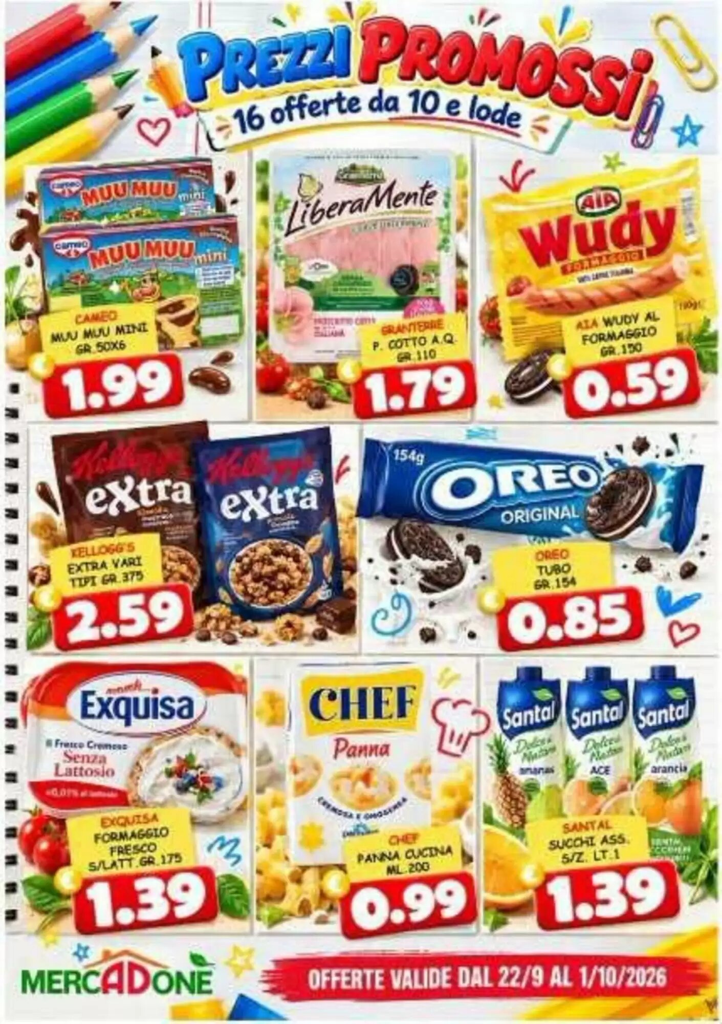 Volantino promozionale MercADone  valide dal 02/10/2026 - Pagina 8.