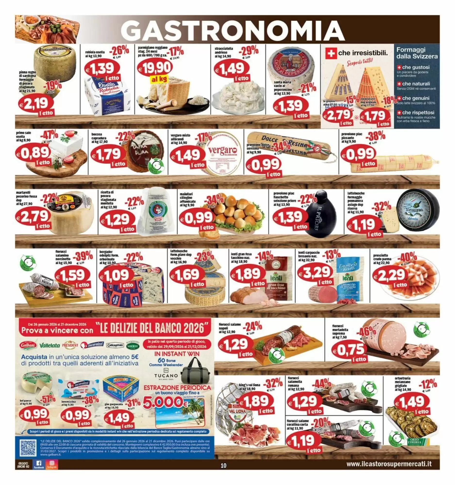 Volantino promozionale Il Castoro Supermercati  valide dal 02/10/2026 - Pagina 10.