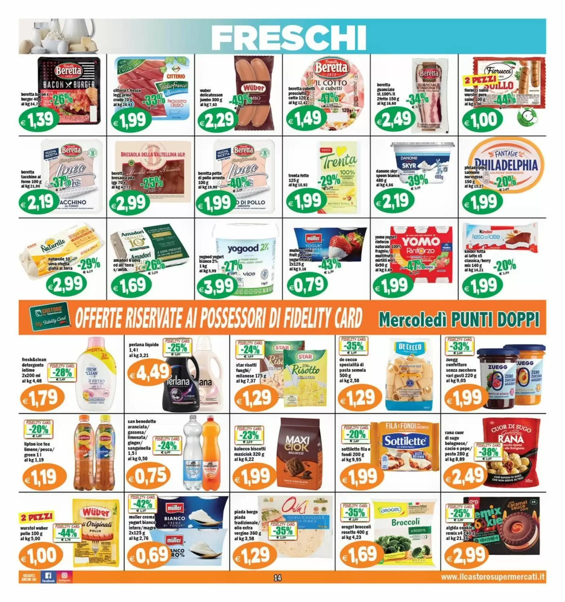 Volantino promozionale Il Castoro Supermercati  valide dal 02/10/2026 - Pagina 14.