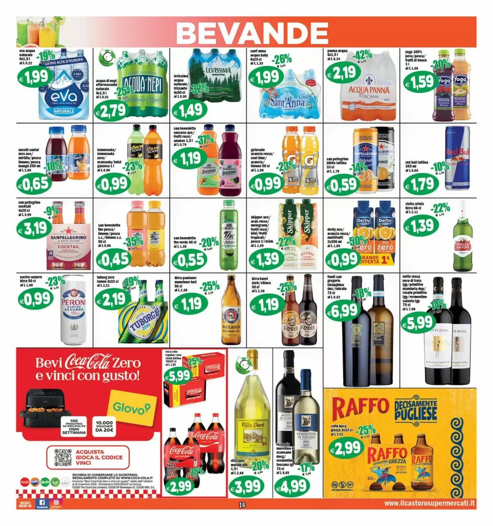 Volantino promozionale Il Castoro Supermercati  valide dal 02/10/2026 - Pagina 16.