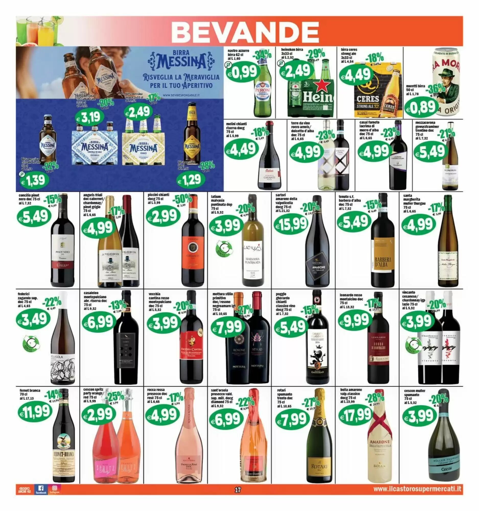 Volantino promozionale Il Castoro Supermercati  valide dal 02/10/2026 - Pagina 17.