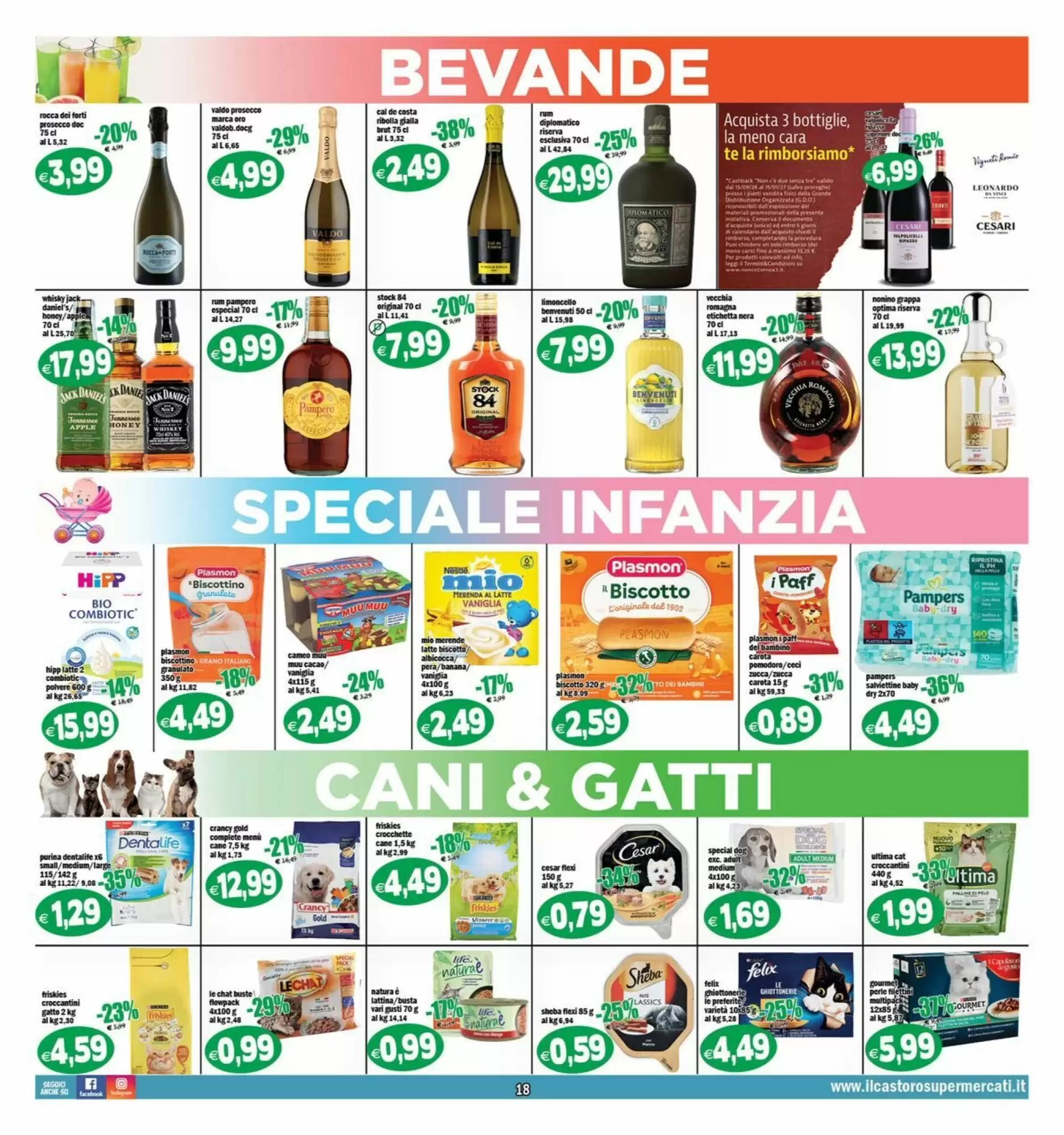 Volantino promozionale Il Castoro Supermercati  valide dal 02/10/2026 - Pagina 18.