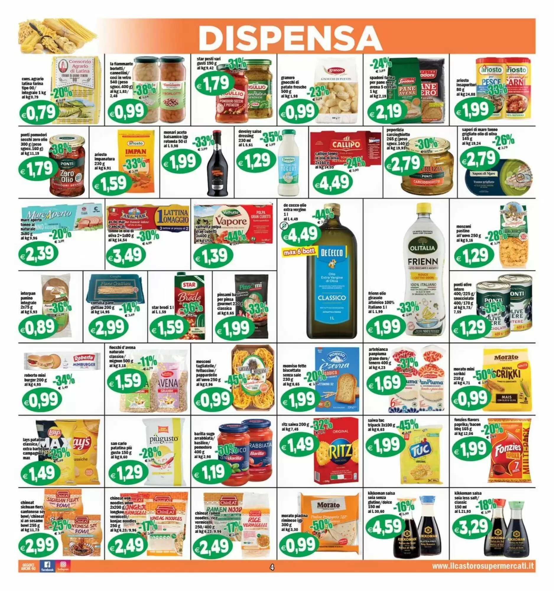 Volantino promozionale Il Castoro Supermercati  valide dal 02/10/2026 - Pagina 4.