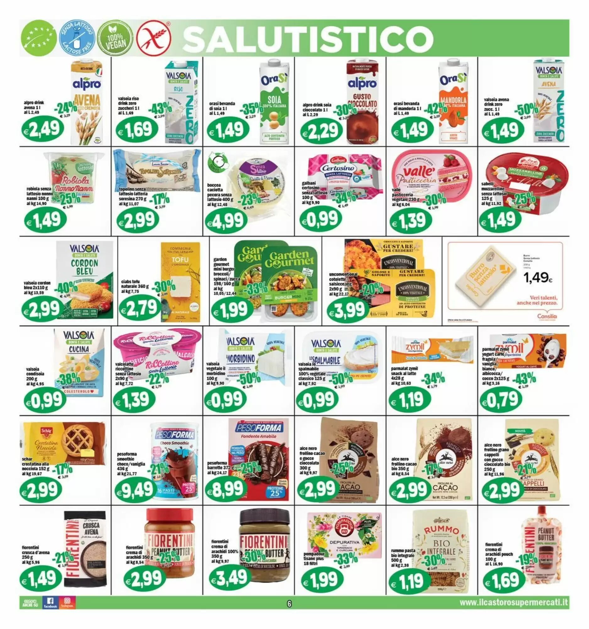 Volantino promozionale Il Castoro Supermercati  valide dal 02/10/2026 - Pagina 6.