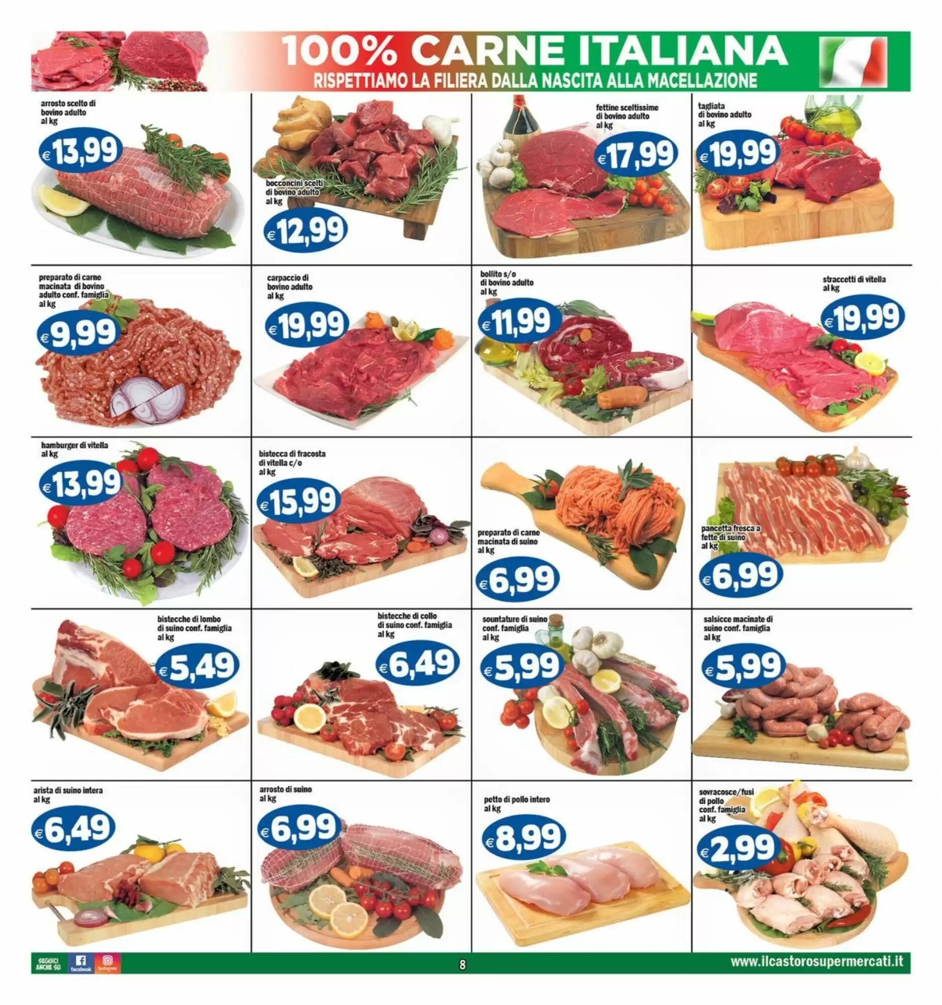 Volantino promozionale Il Castoro Supermercati  valide dal 02/10/2026 - Pagina 8.