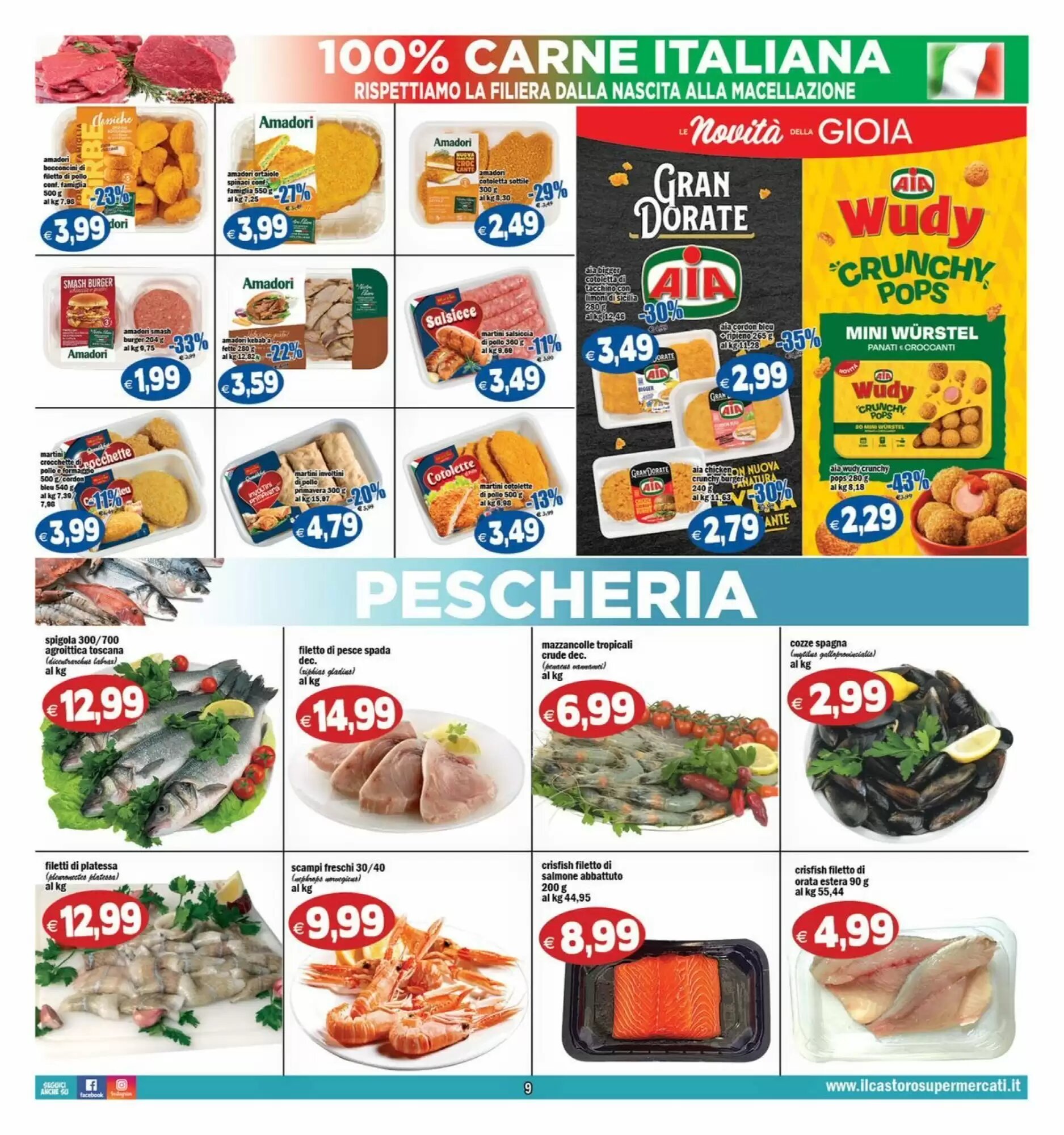 Volantino promozionale Il Castoro Supermercati  valide dal 02/10/2026 - Pagina 9.