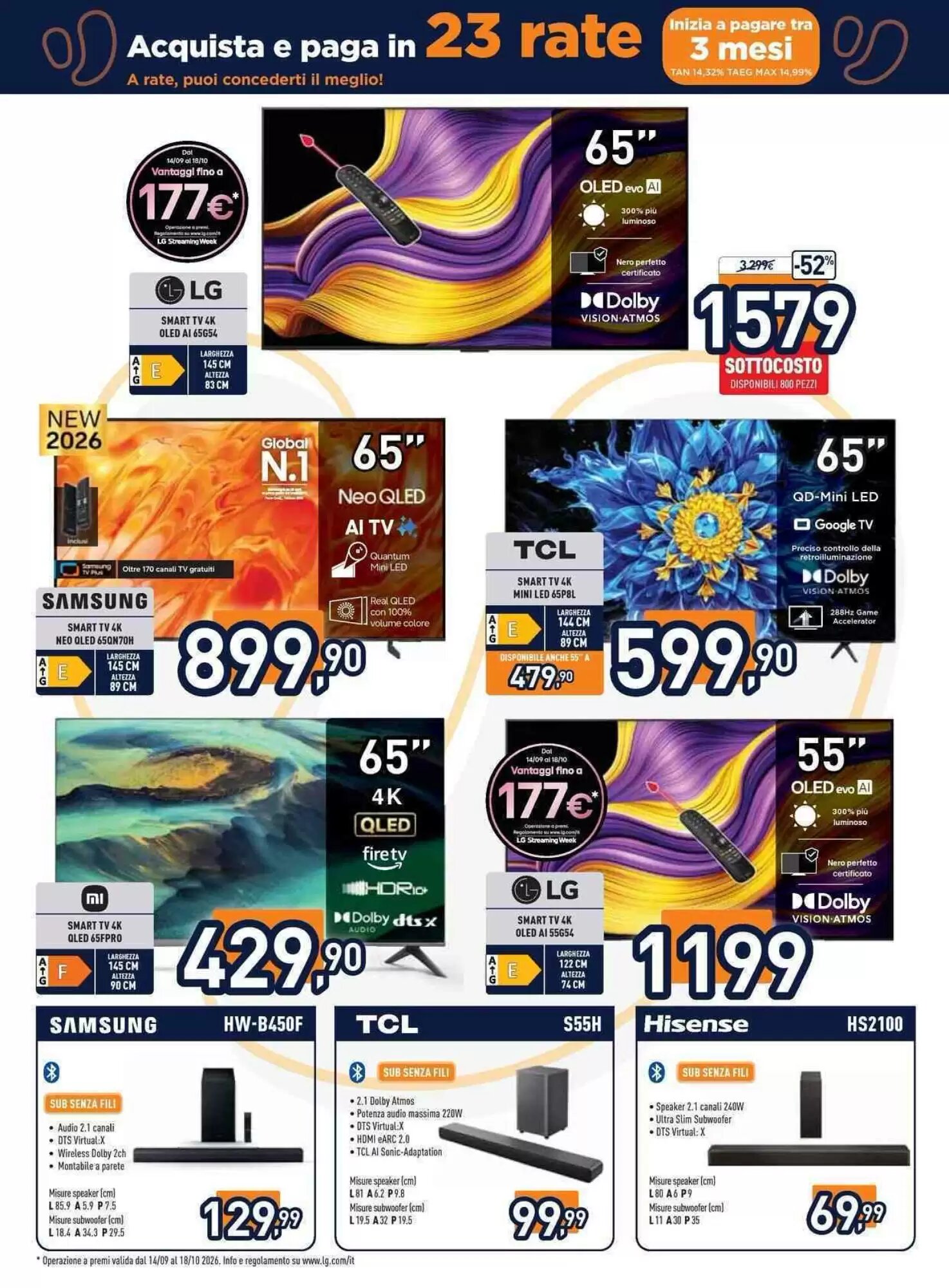 Volantino promozionale Unieuro  valide dal 02/10/2026 - Pagina 3.