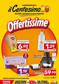 Volantino promozionale Il Centesimo  valide dal 02/10/2026