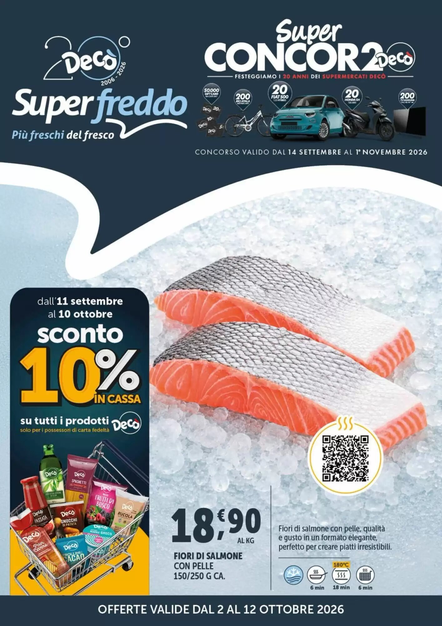 Volantino promozionale Deco Superfreddo  valide dal 02/10/2026 - Pagina 1.
