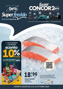 Volantino promozionale Deco Superfreddo  valide dal 02/10/2026