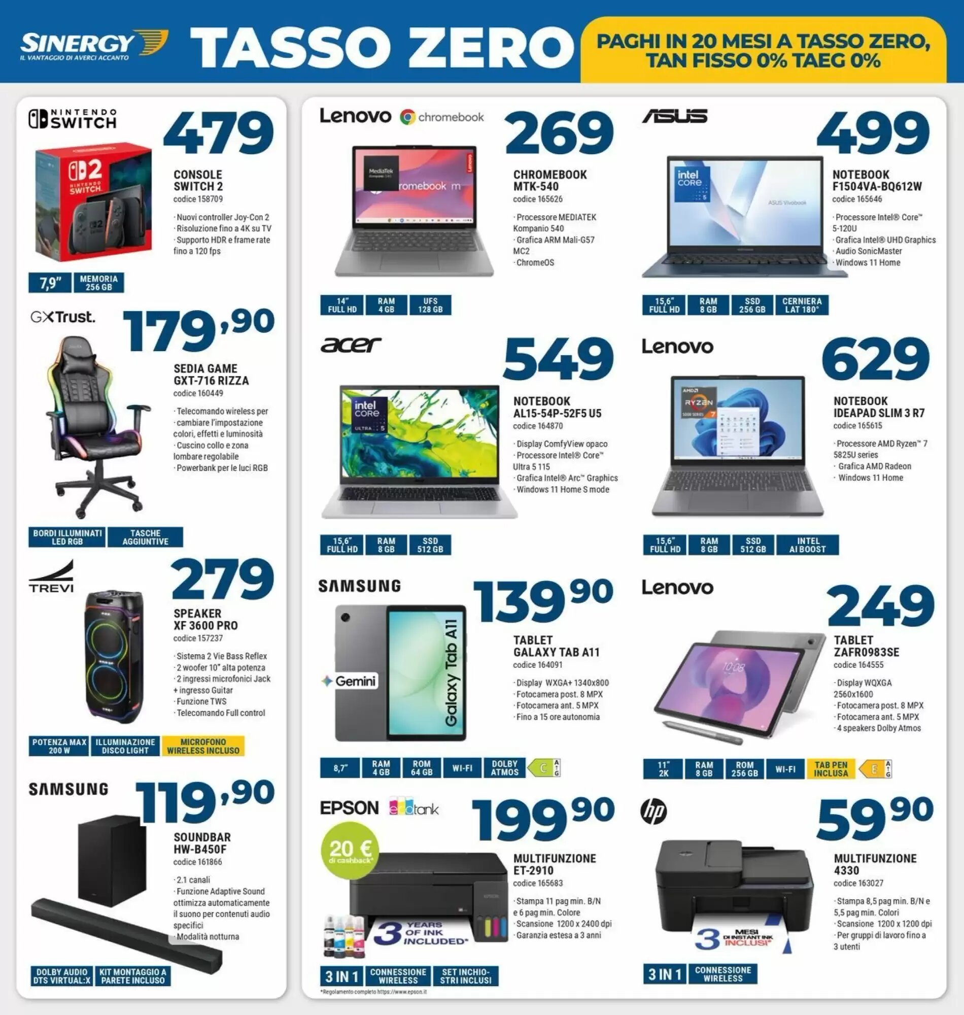 Volantino promozionale Sinergy  valide dal 02/10/2026 - Pagina 11.