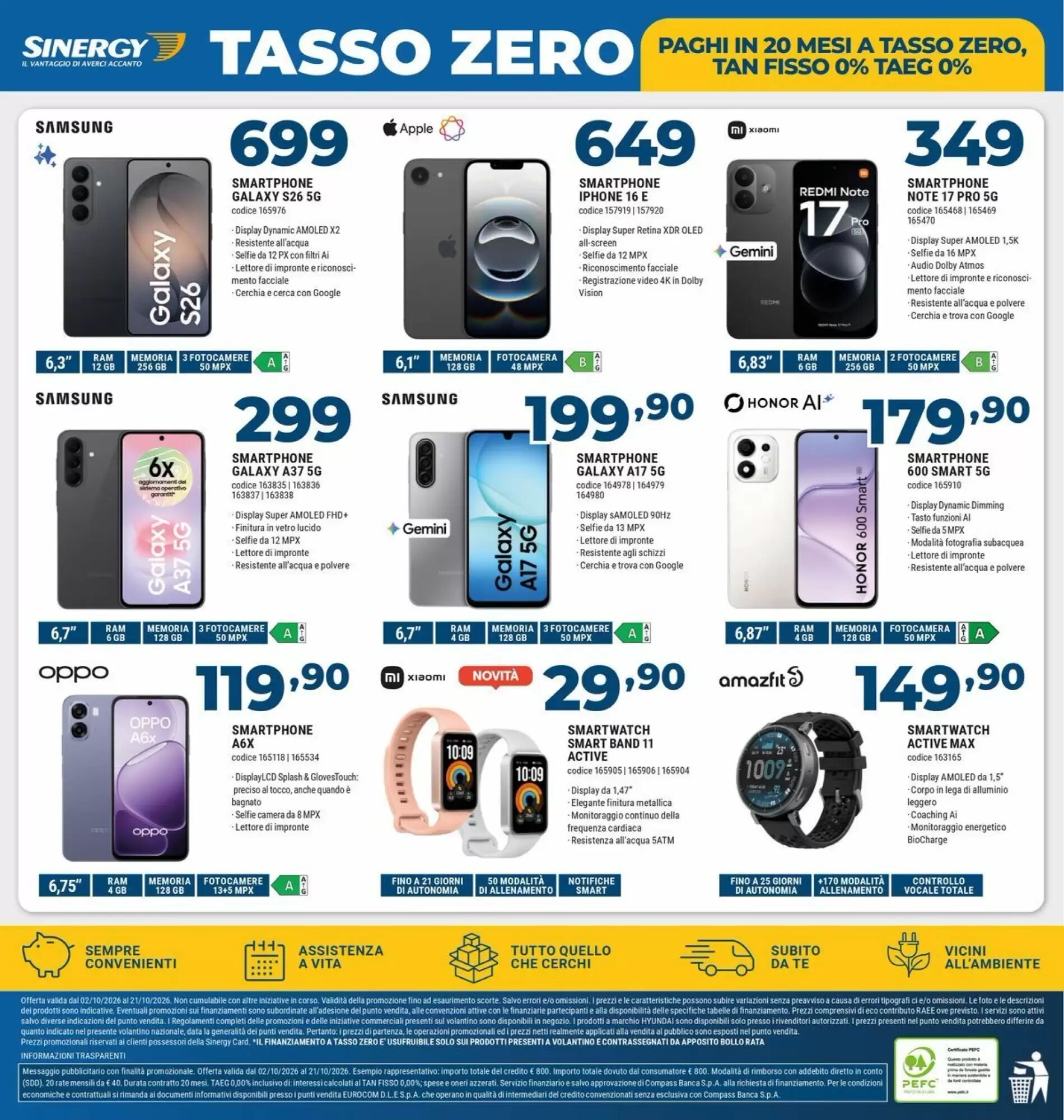 Volantino promozionale Sinergy  valide dal 02/10/2026 - Pagina 12.