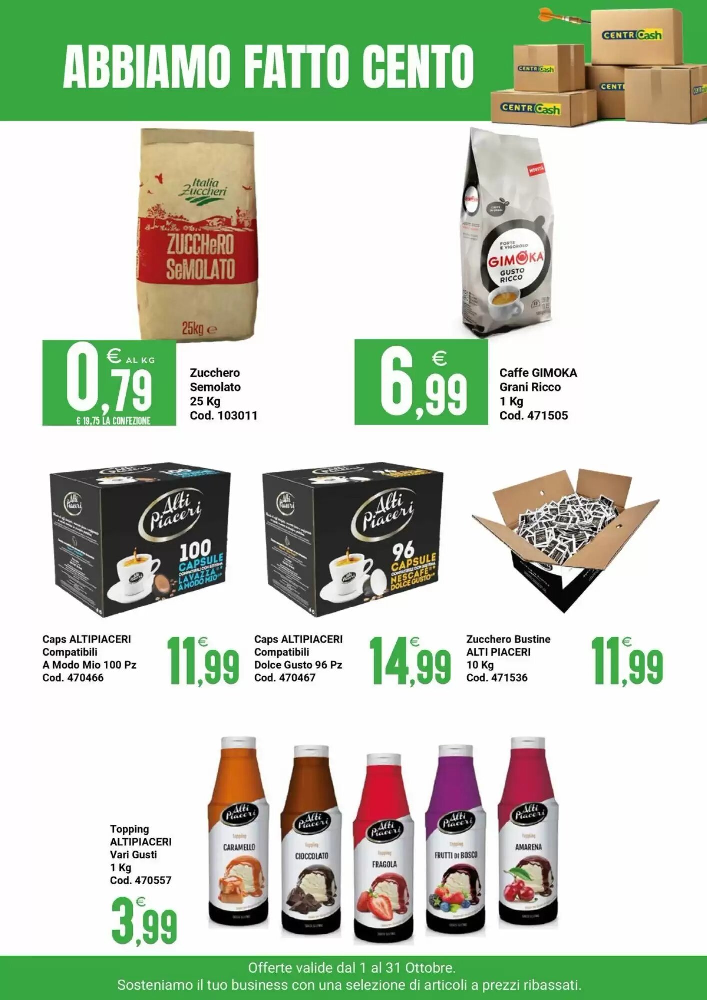 Volantino promozionale Centro Cash  valide dal 02/10/2026 - Pagina 9.
