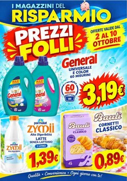 Volantino promozionale Magazzini del Risparmio  valide dal 02/10/2026