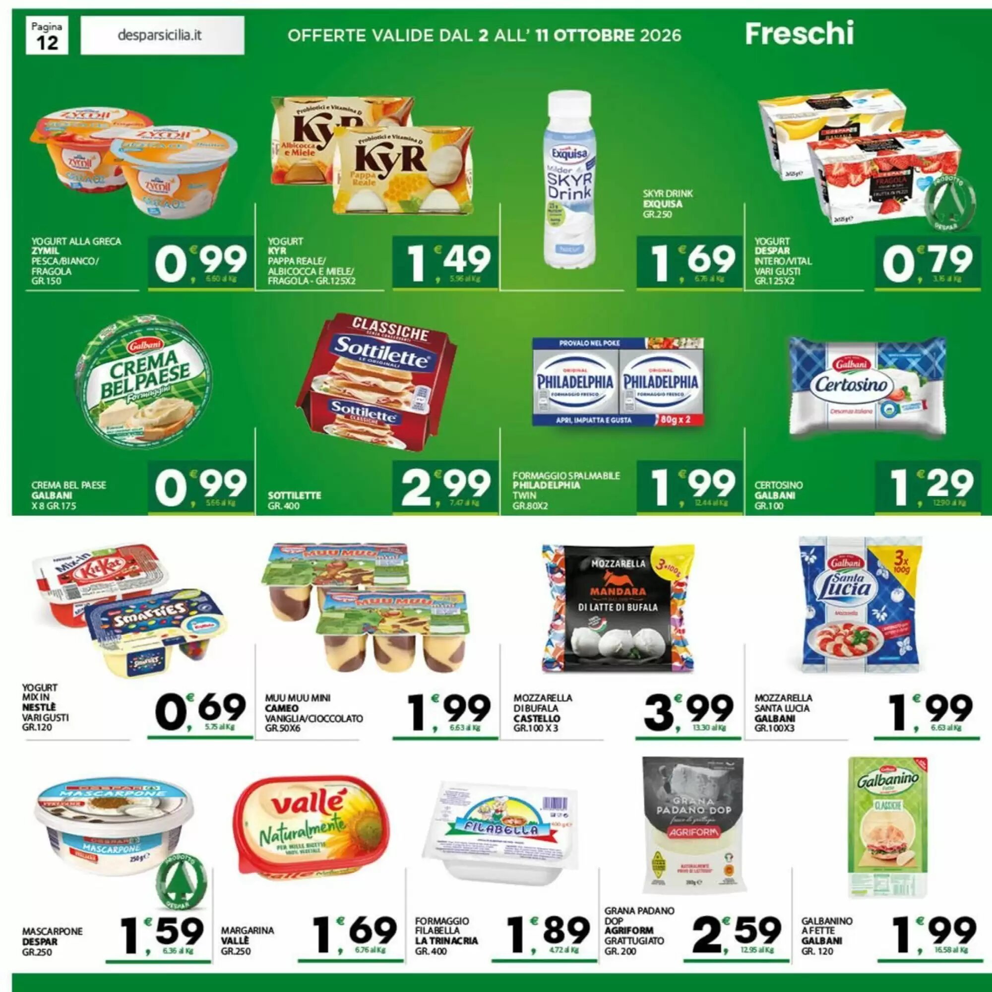 Volantino promozionale Despar Sicilia  valide dal 02/10/2026 - Pagina 12.