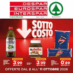Volantino promozionale Despar Sicilia  valide dal 02/10/2026