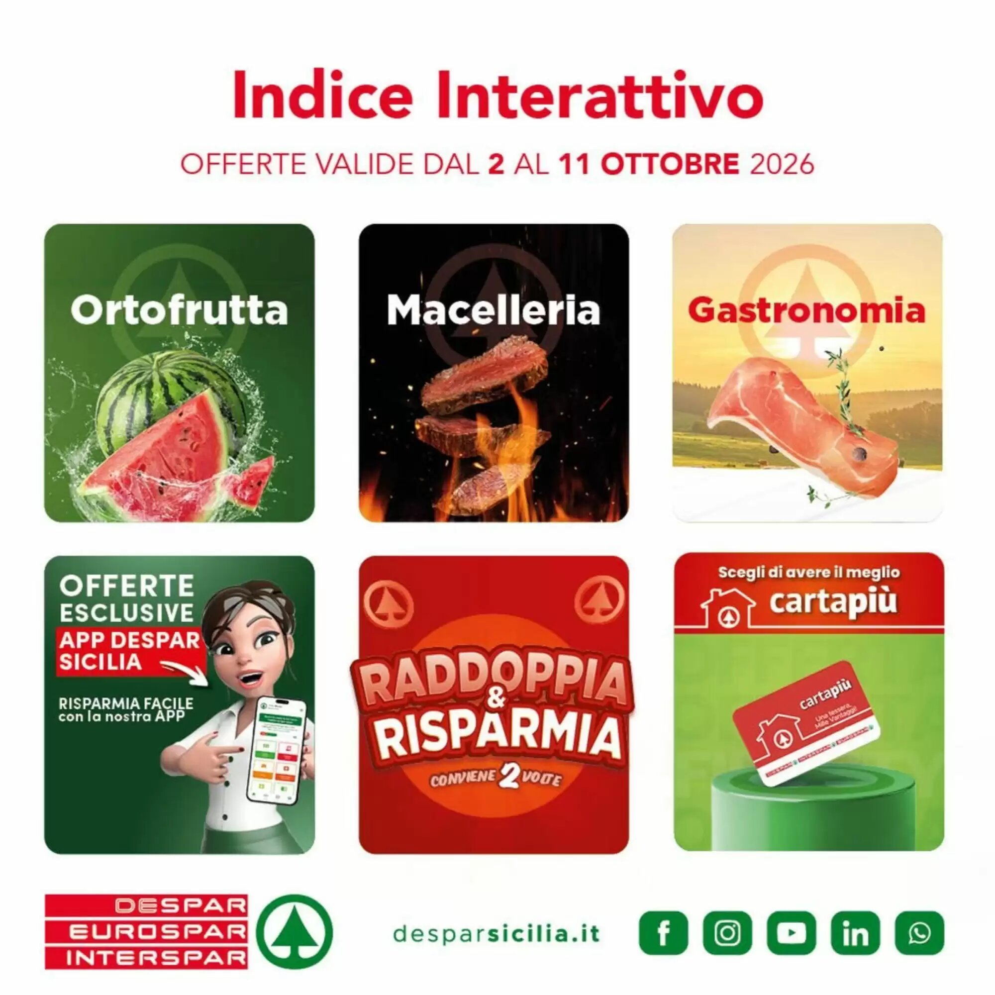 Volantino promozionale Despar Sicilia  valide dal 02/10/2026 - Pagina 2.