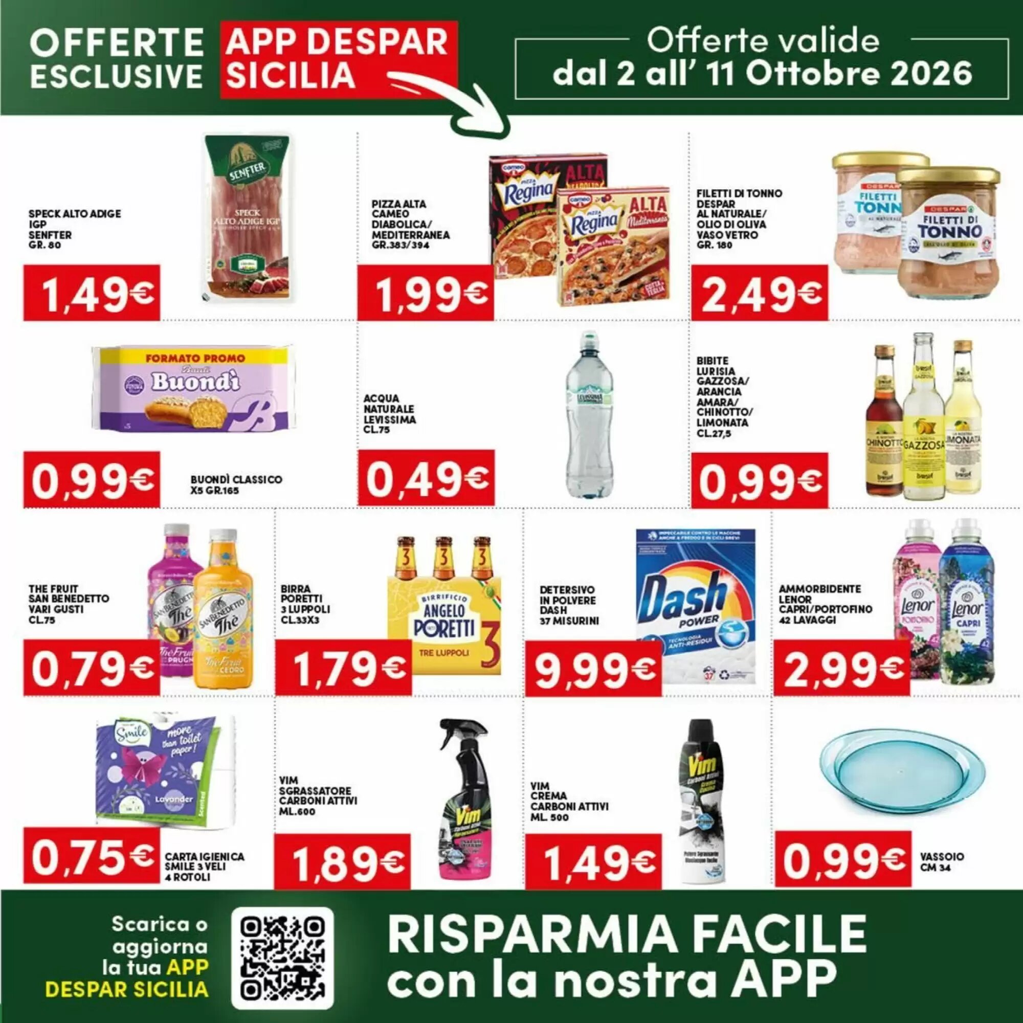 Volantino promozionale Despar Sicilia  valide dal 02/10/2026 - Pagina 25.