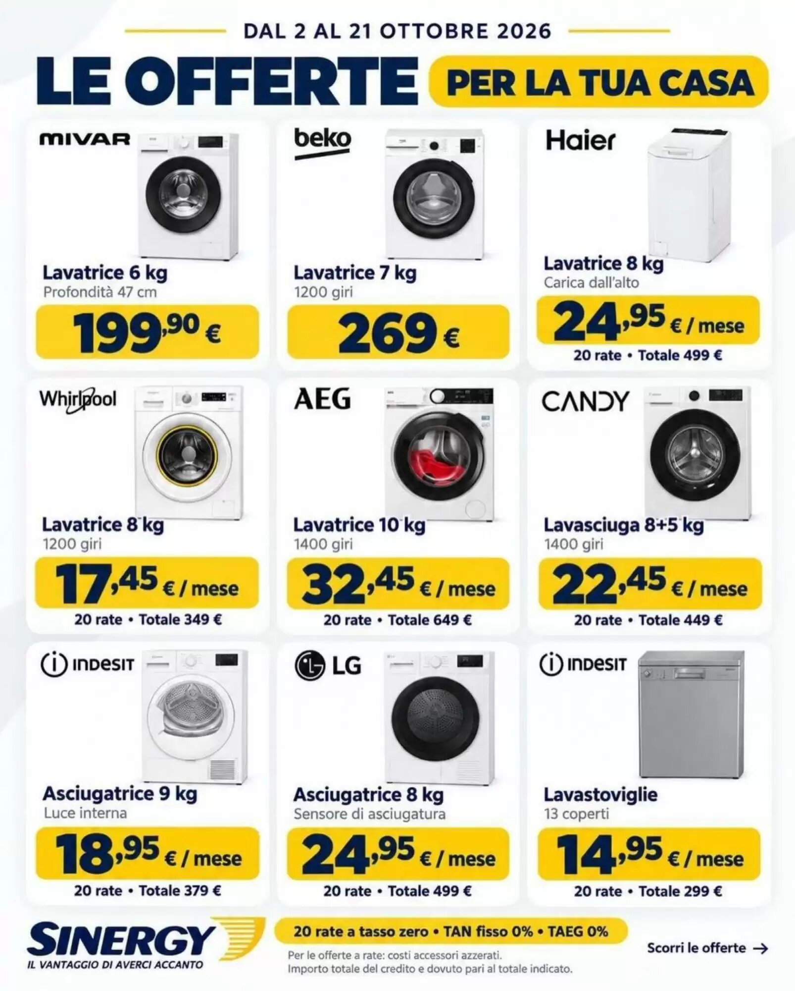 Volantino promozionale Sinergy  valide dal 02/10/2026 - Pagina 2.