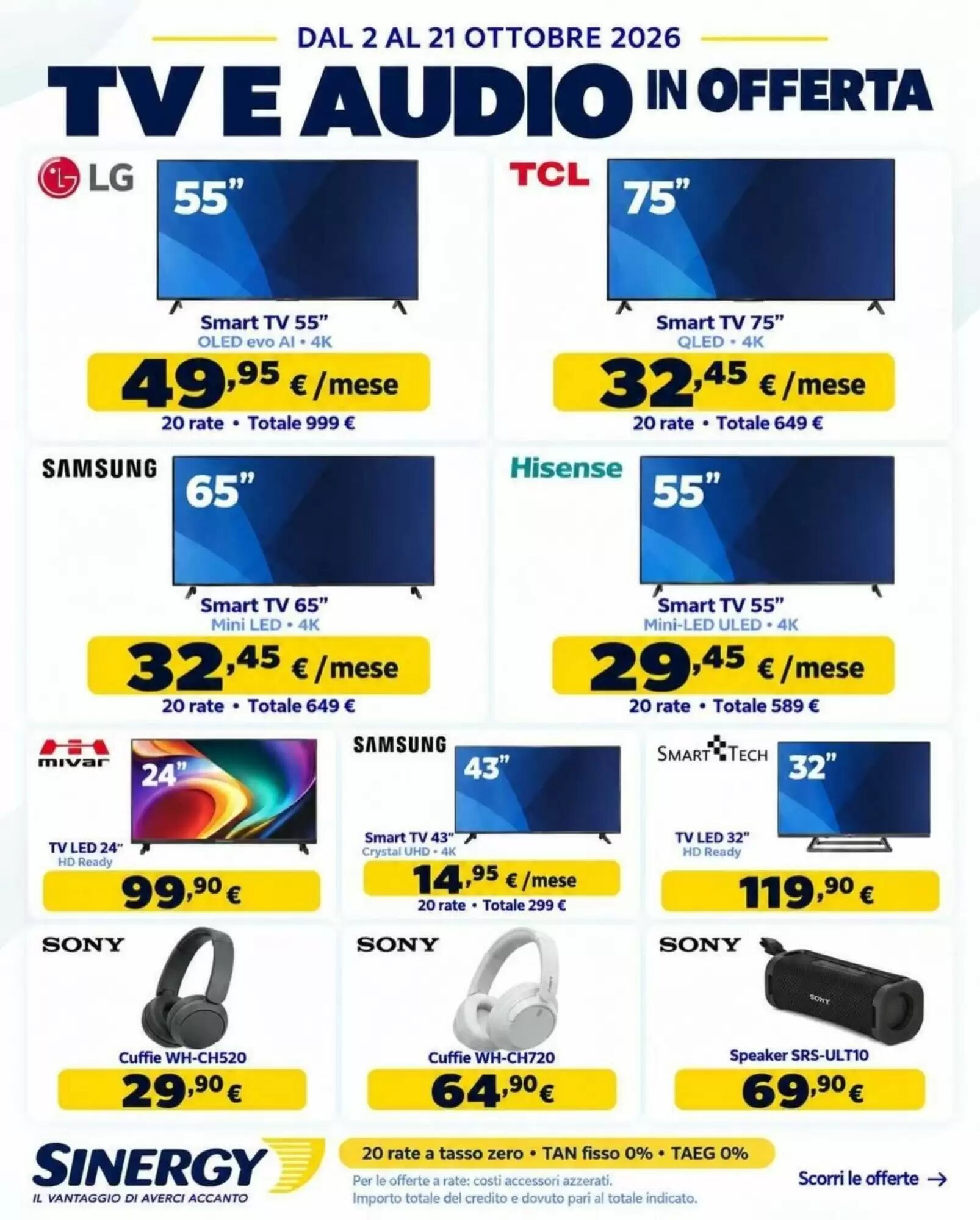 Volantino promozionale Sinergy  valide dal 02/10/2026 - Pagina 8.