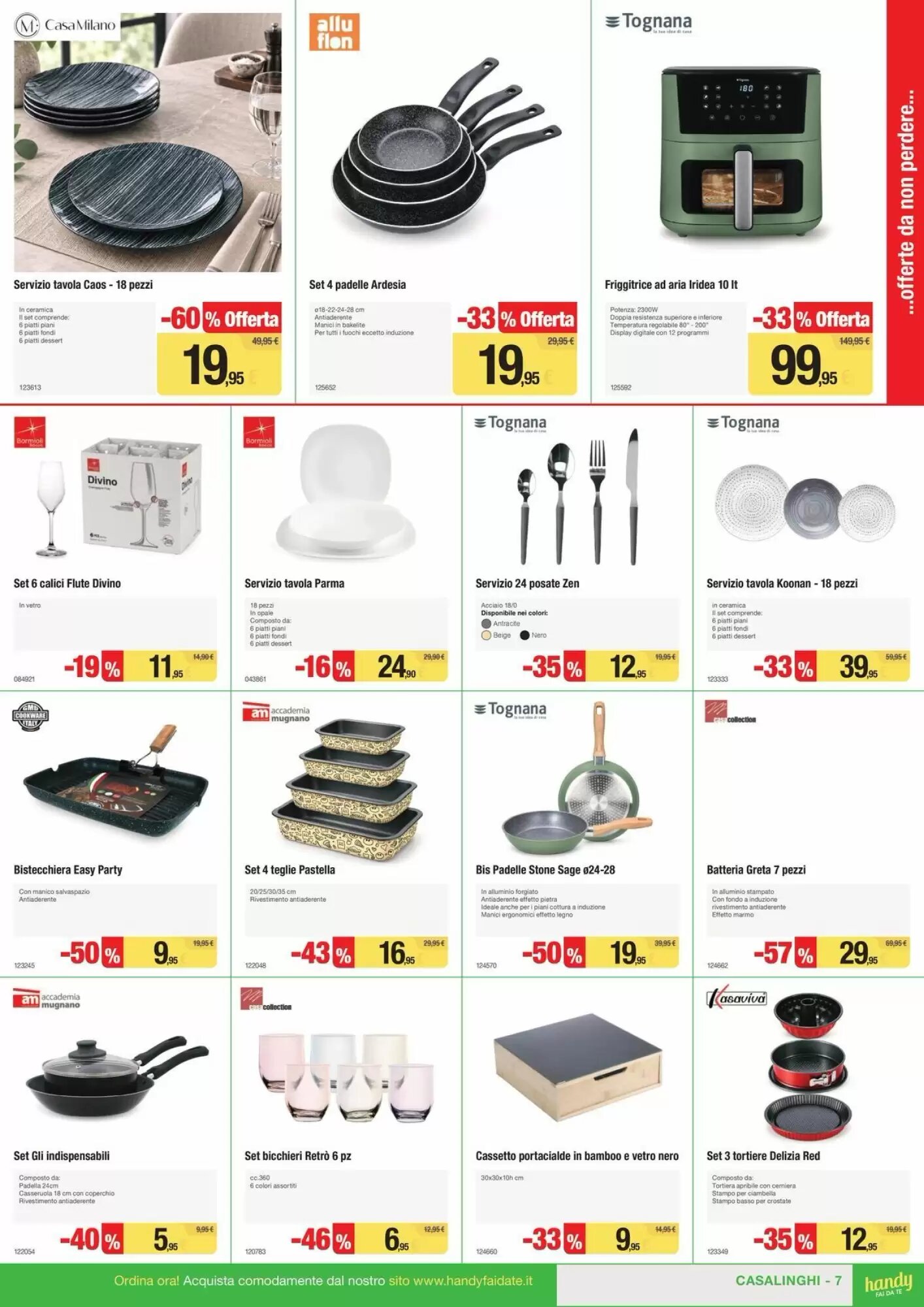 Volantino promozionale Handy fai da te  valide dal 03/10/2026 - Pagina 7.
