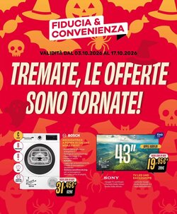 Volantino promozionale Fiducia & Convenienza  valide dal 03/10/2026