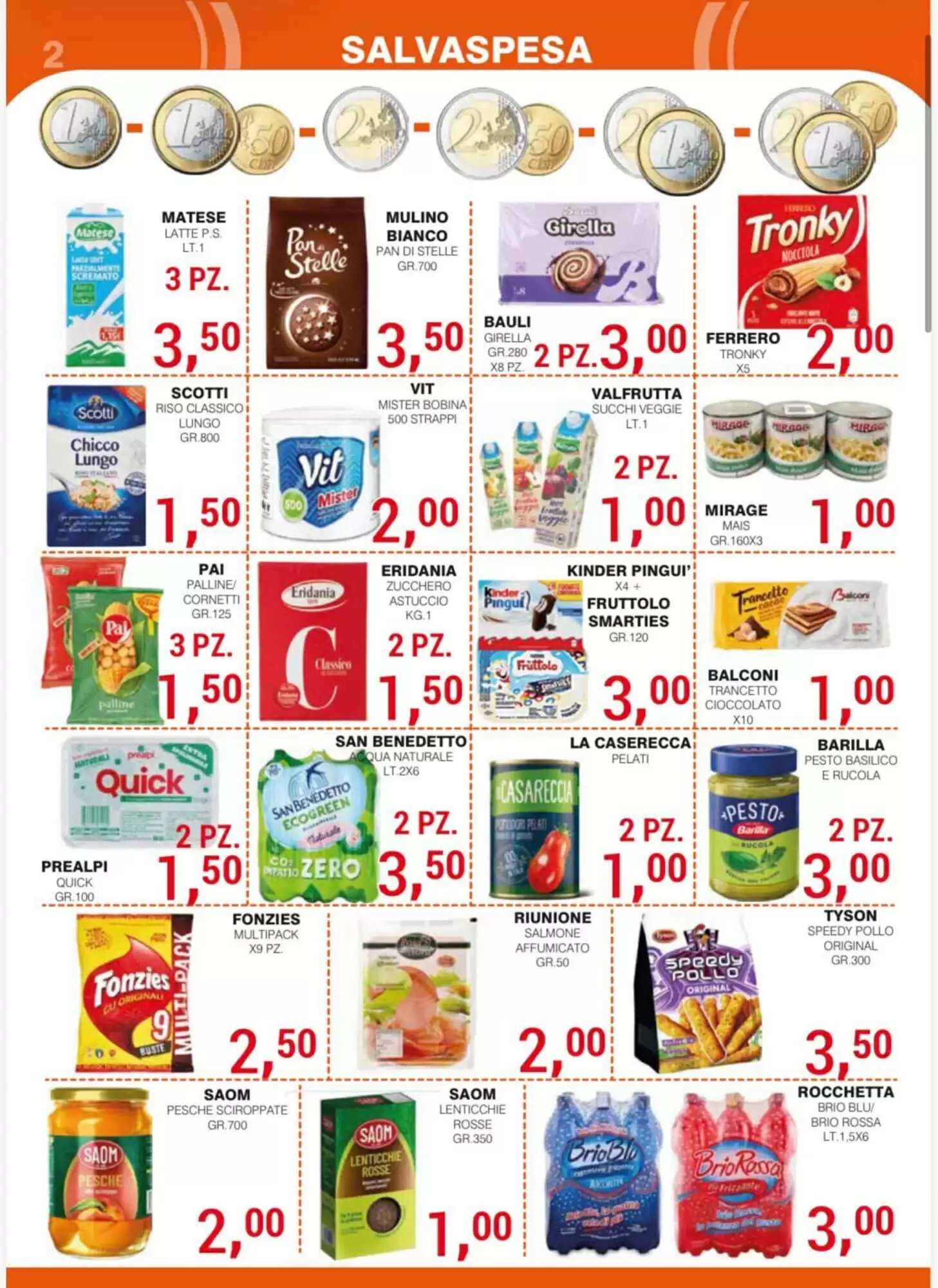 Volantino promozionale Supermercati Spesa Mia  valide dal 03/10/2026 - Pagina 2.