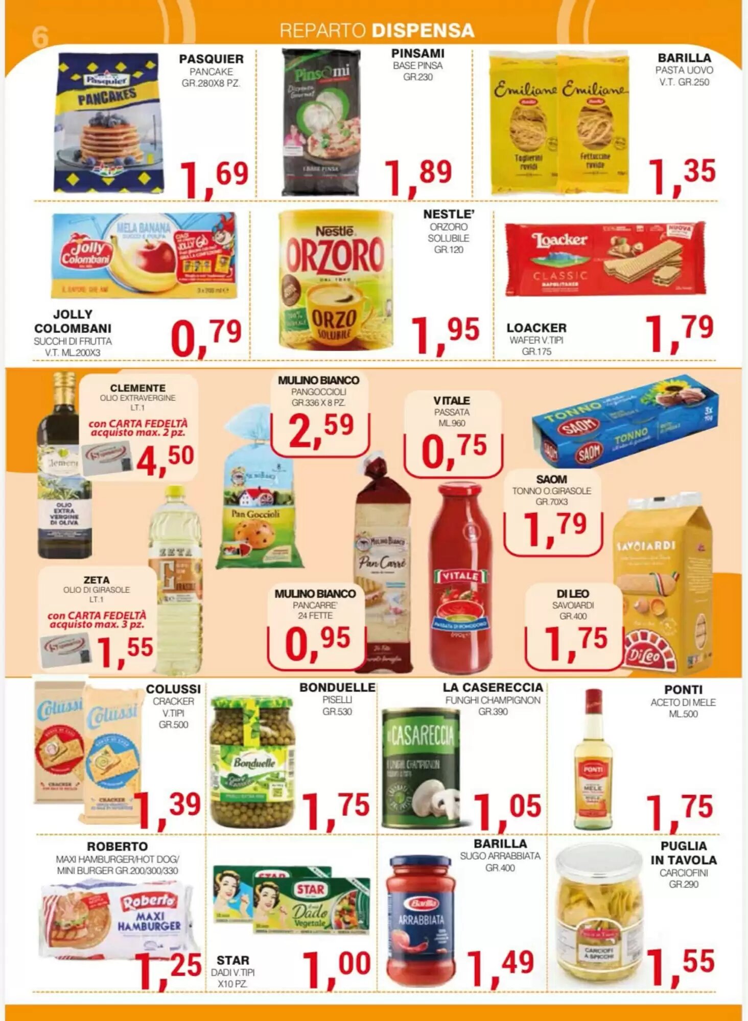 Volantino promozionale Supermercati Spesa Mia  valide dal 03/10/2026 - Pagina 6.