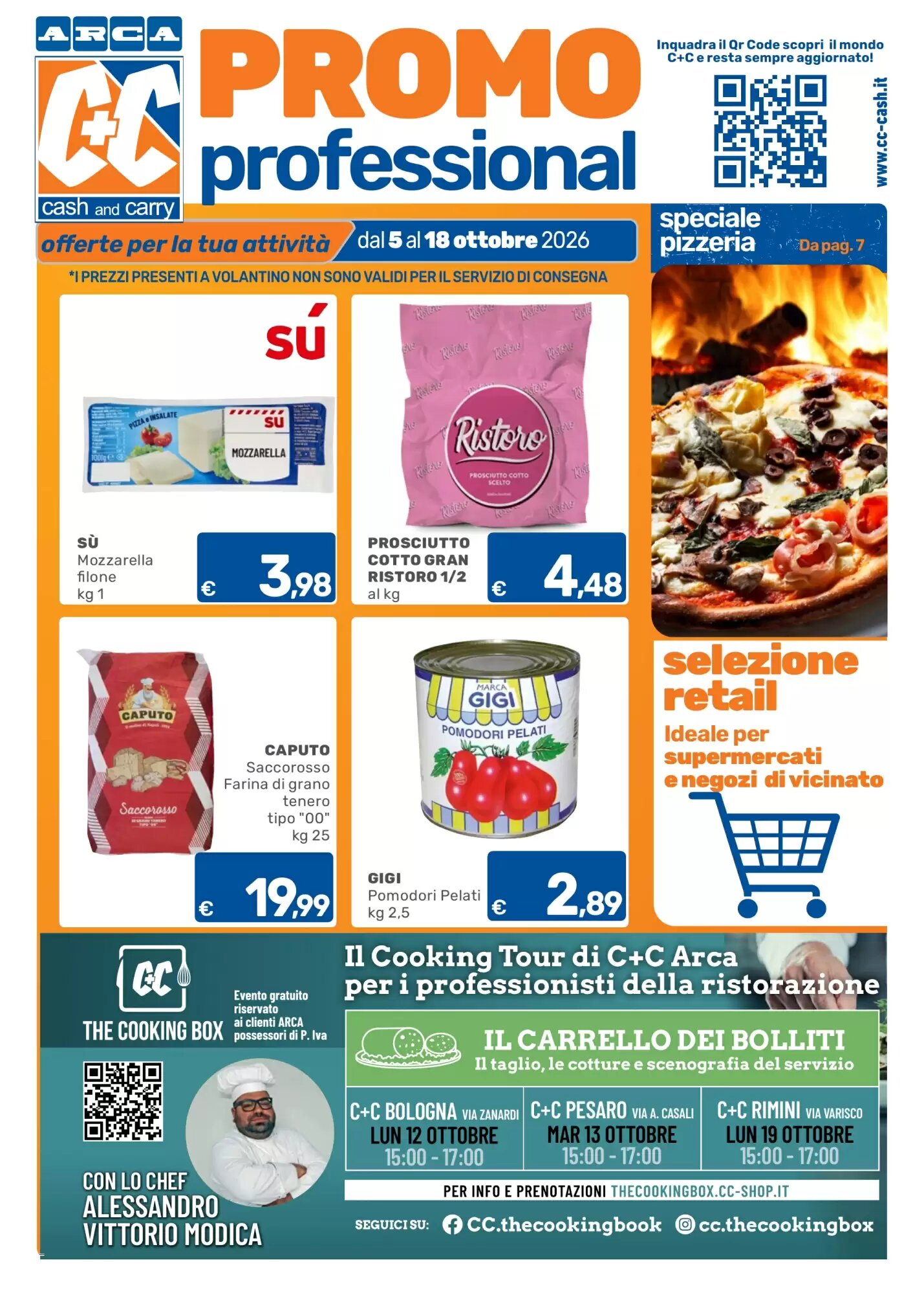 Volantino promozionale C+C Cash and Carry  valide dal 05/10/2026 - Pagina 1.