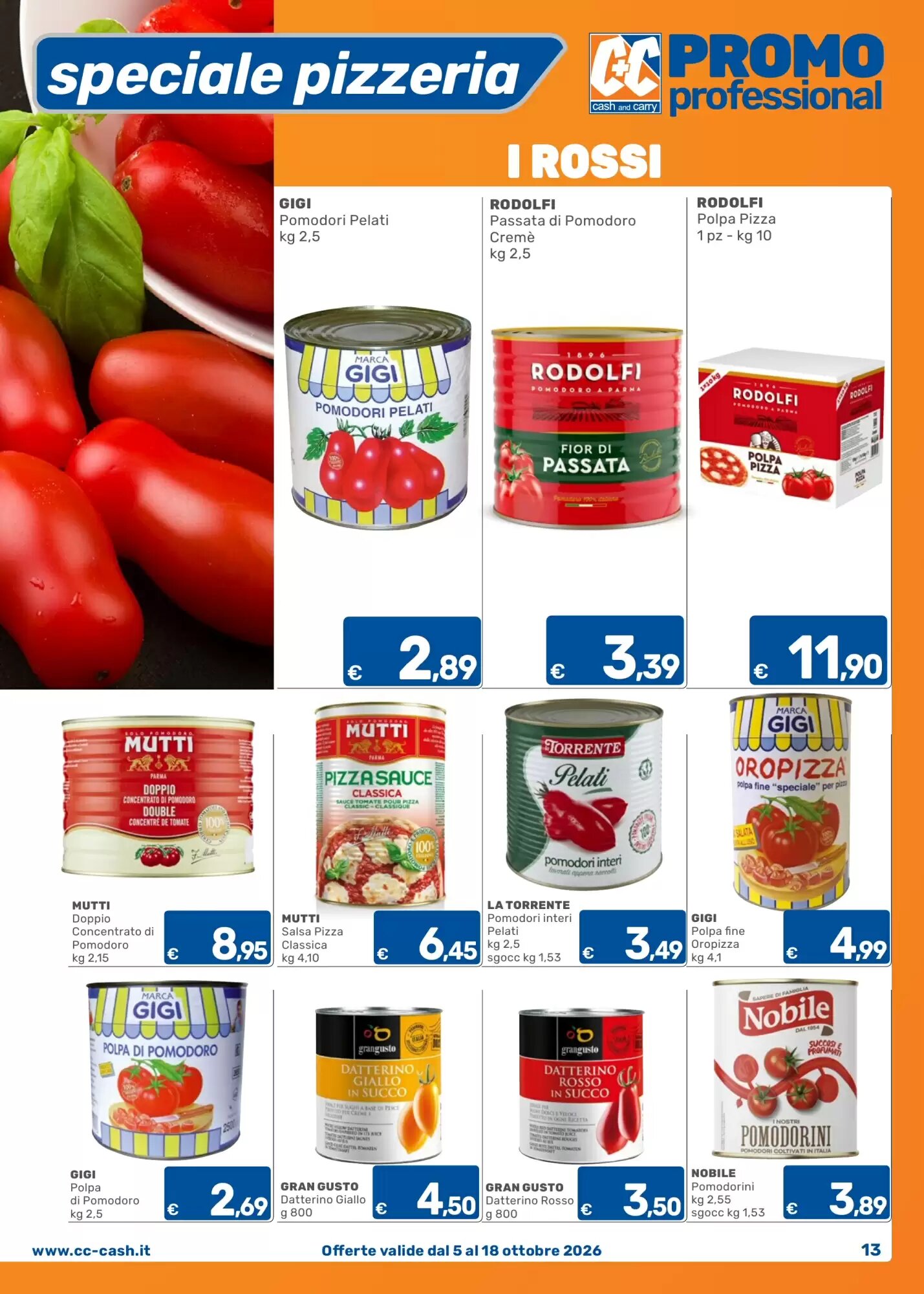 Volantino promozionale C+C Cash and Carry  valide dal 05/10/2026 - Pagina 13.