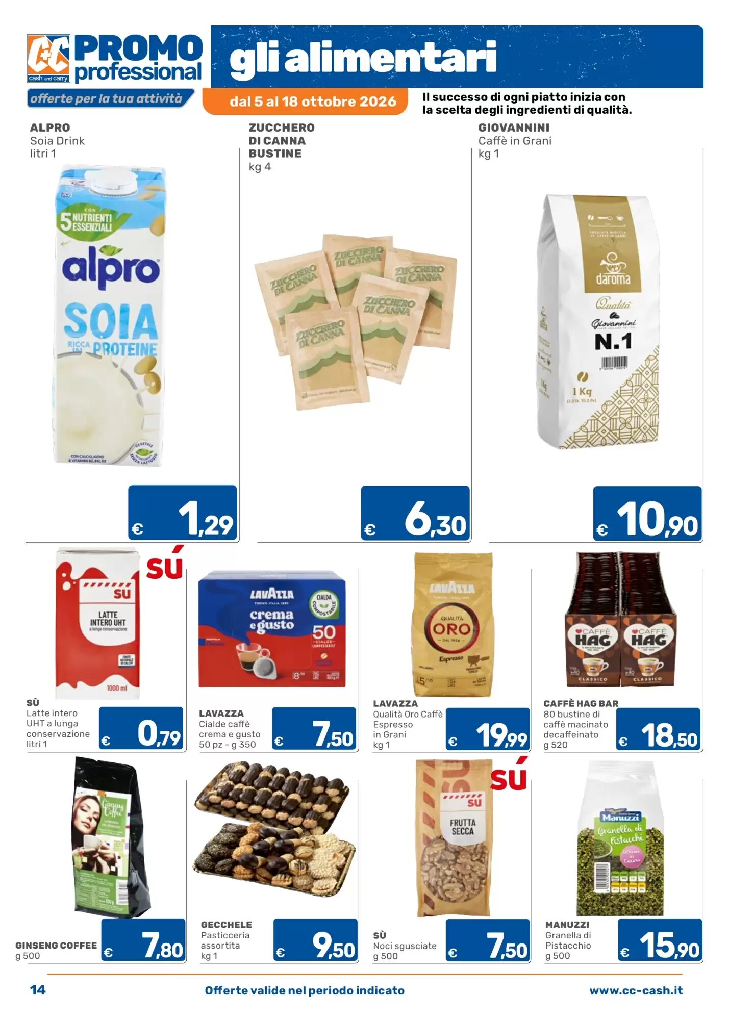 Volantino promozionale C+C Cash and Carry  valide dal 05/10/2026 - Pagina 14.