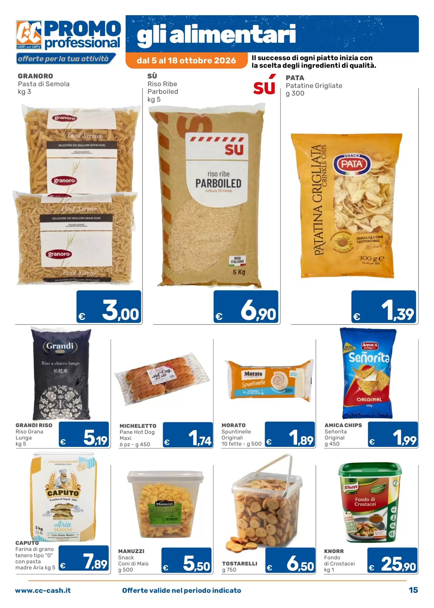 Volantino promozionale C+C Cash and Carry  valide dal 05/10/2026 - Pagina 15.