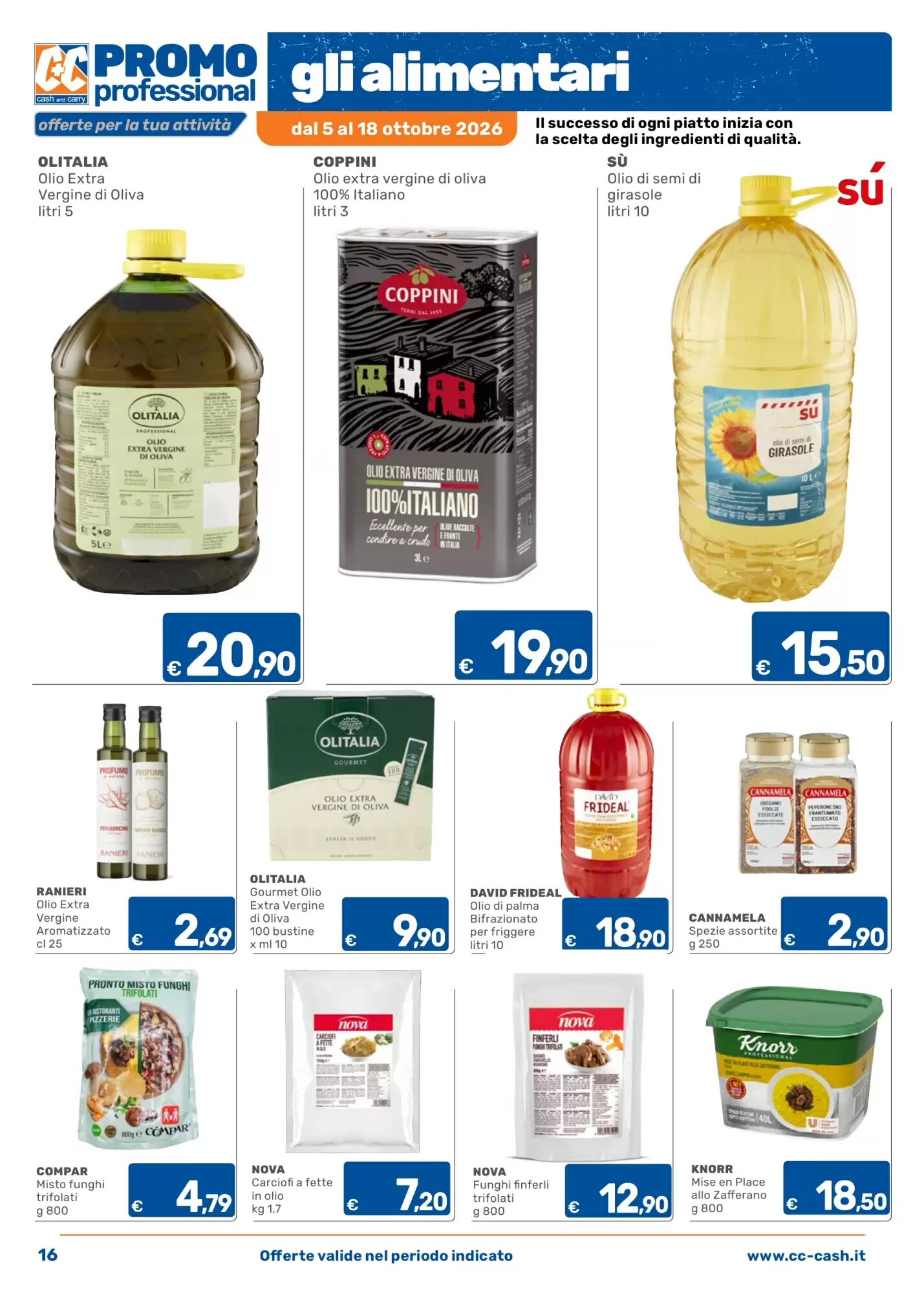Volantino promozionale C+C Cash and Carry  valide dal 05/10/2026 - Pagina 16.