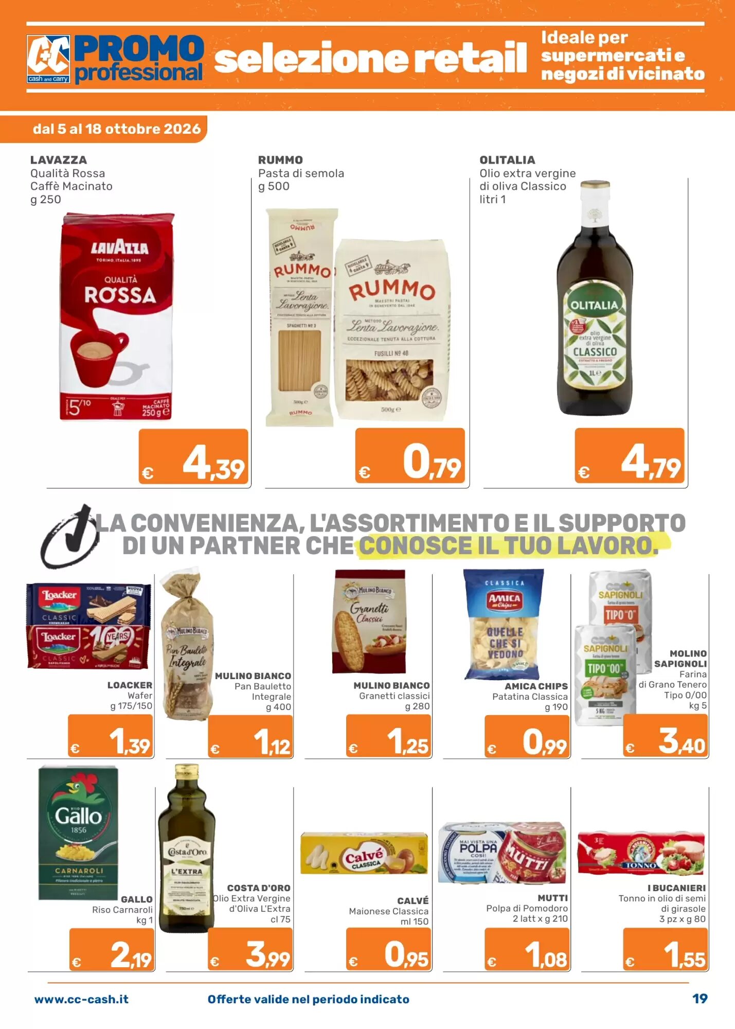 Volantino promozionale C+C Cash and Carry  valide dal 05/10/2026 - Pagina 19.