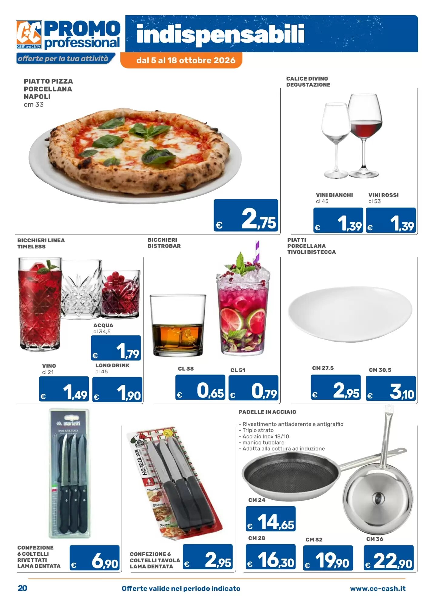 Volantino promozionale C+C Cash and Carry  valide dal 05/10/2026 - Pagina 20.