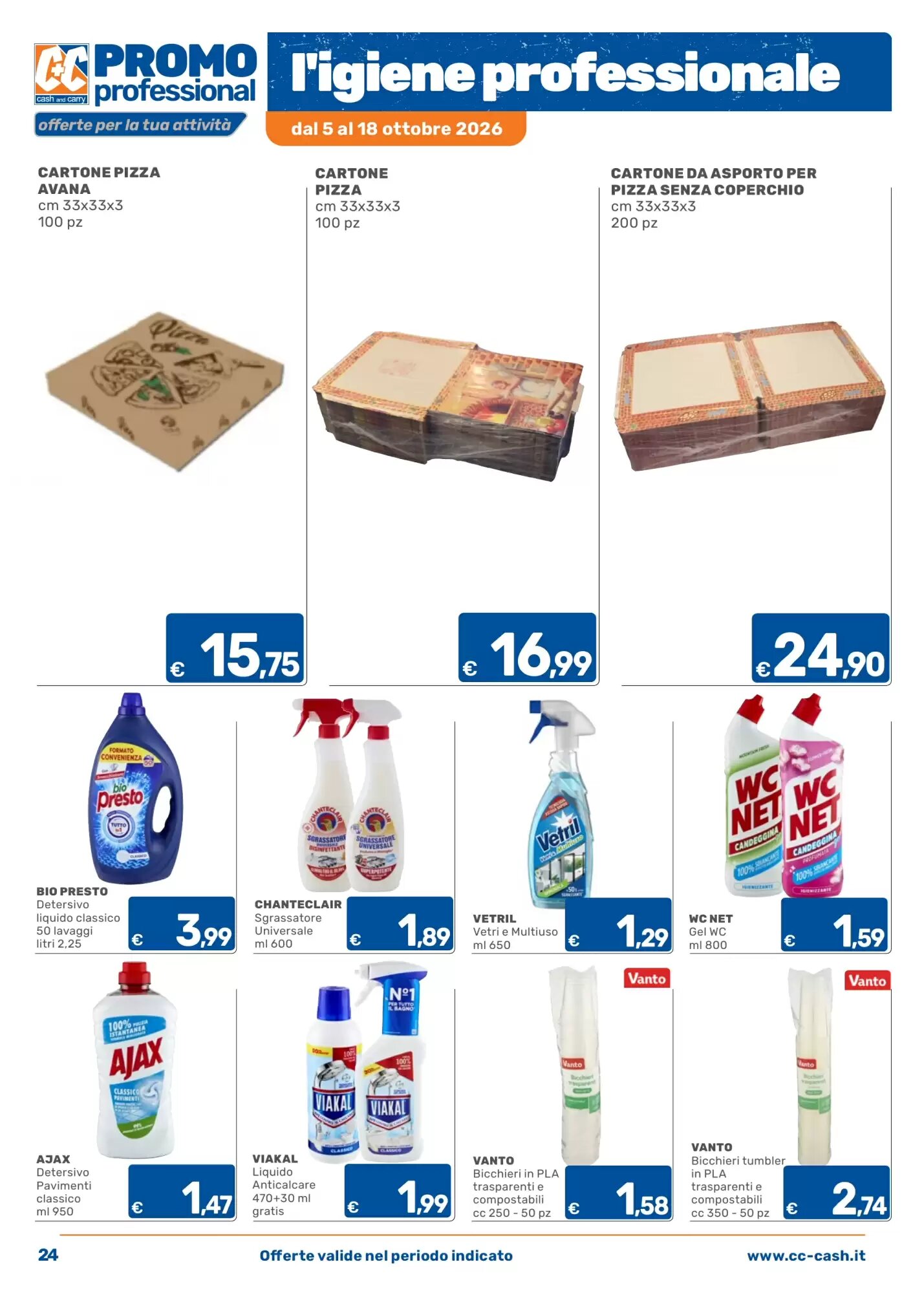 Volantino promozionale C+C Cash and Carry  valide dal 05/10/2026 - Pagina 24.