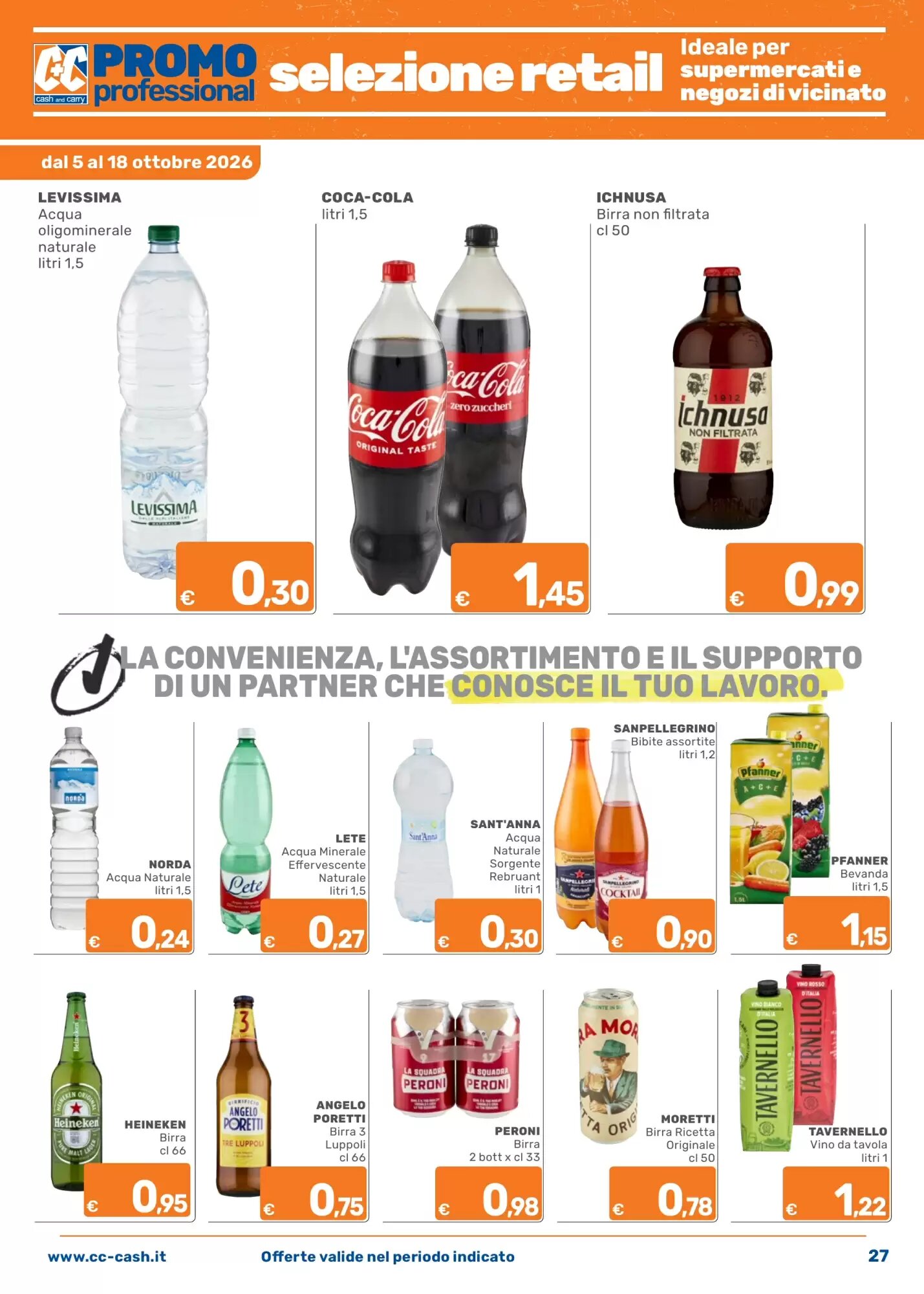Volantino promozionale C+C Cash and Carry  valide dal 05/10/2026 - Pagina 27.