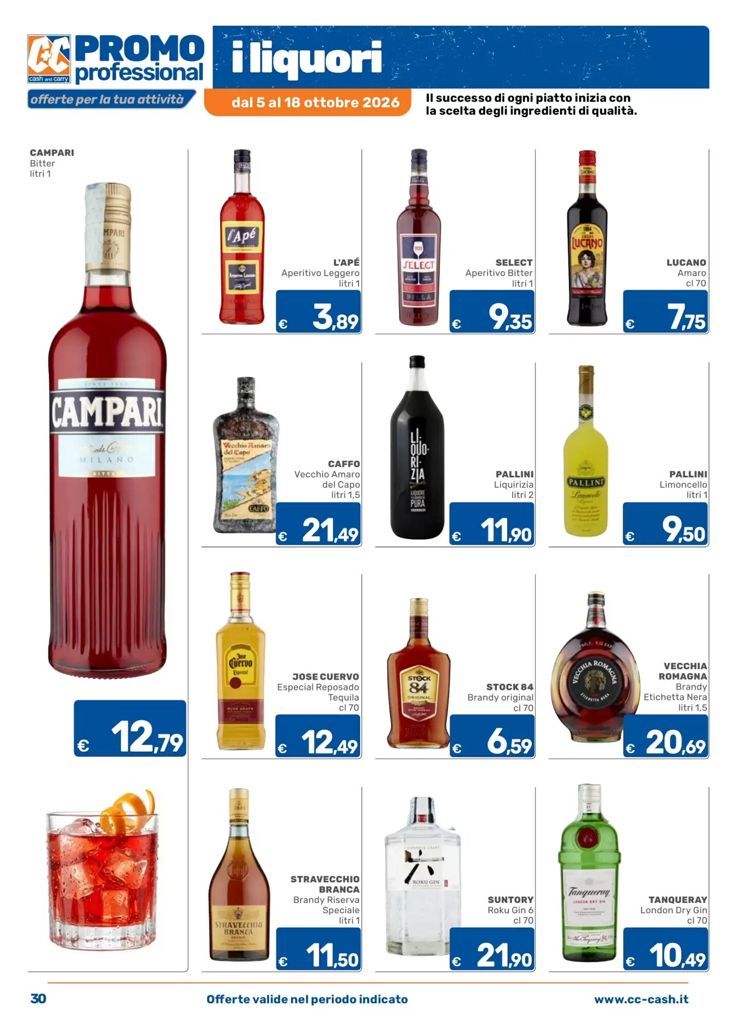 Volantino promozionale C+C Cash and Carry  valide dal 05/10/2026 - Pagina 30.