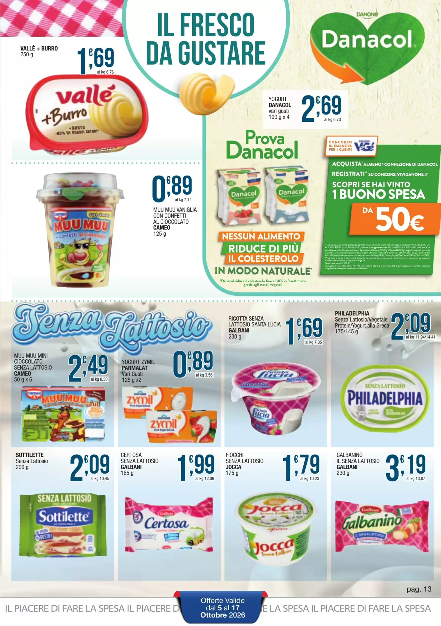 Volantino promozionale Sidis  valide dal 05/10/2026 - Pagina 13.