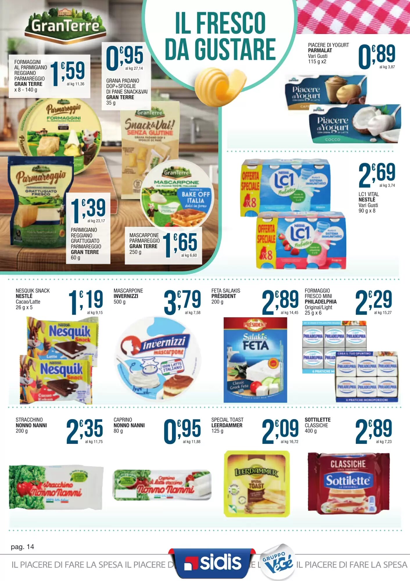Volantino promozionale Sidis  valide dal 05/10/2026 - Pagina 14.