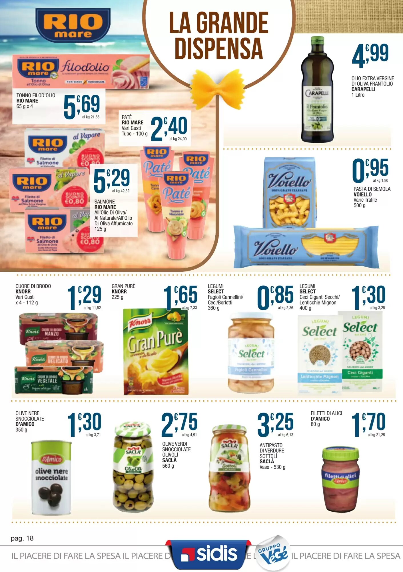 Volantino promozionale Sidis  valide dal 05/10/2026 - Pagina 18.