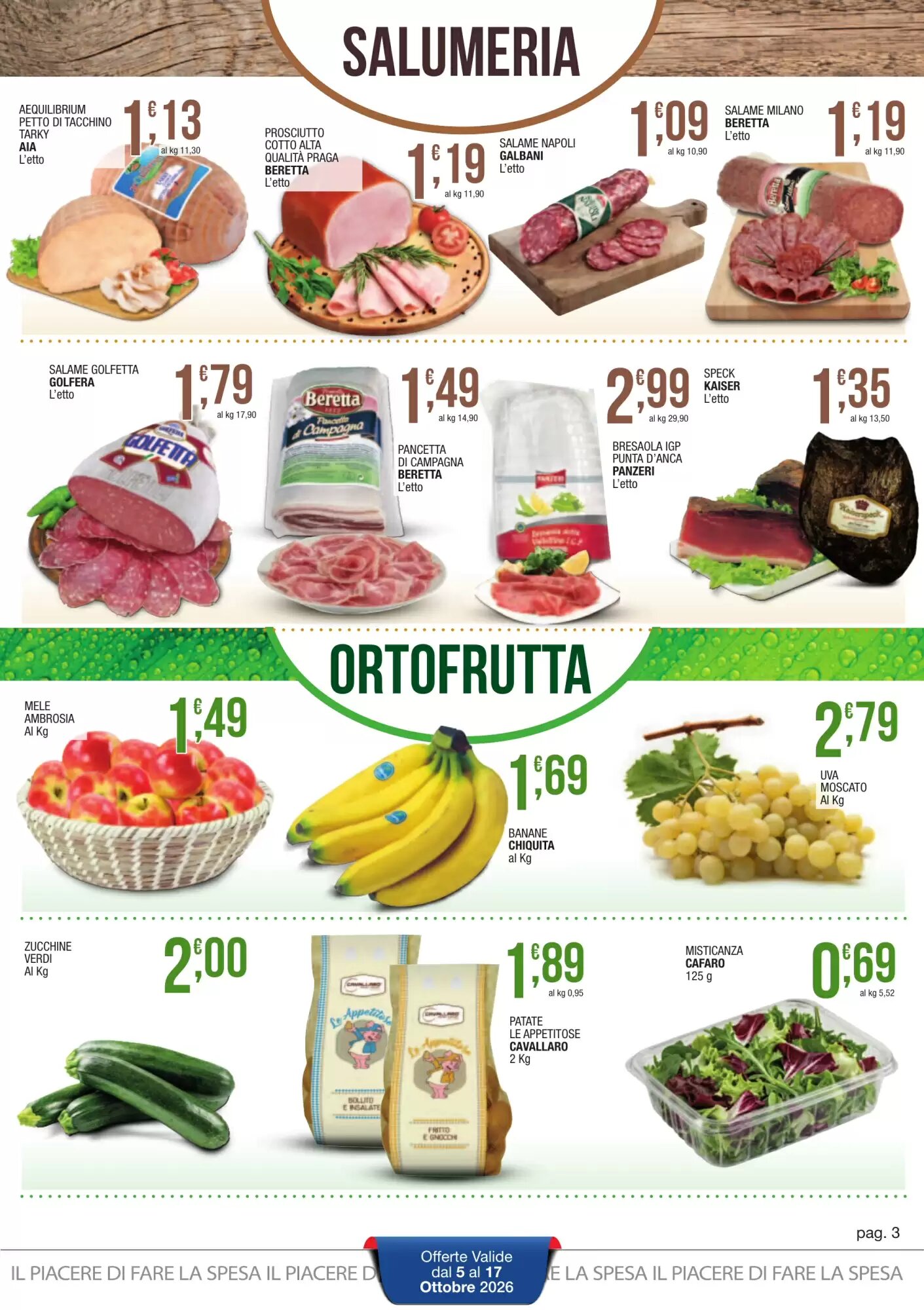 Volantino promozionale Sidis  valide dal 05/10/2026 - Pagina 3.