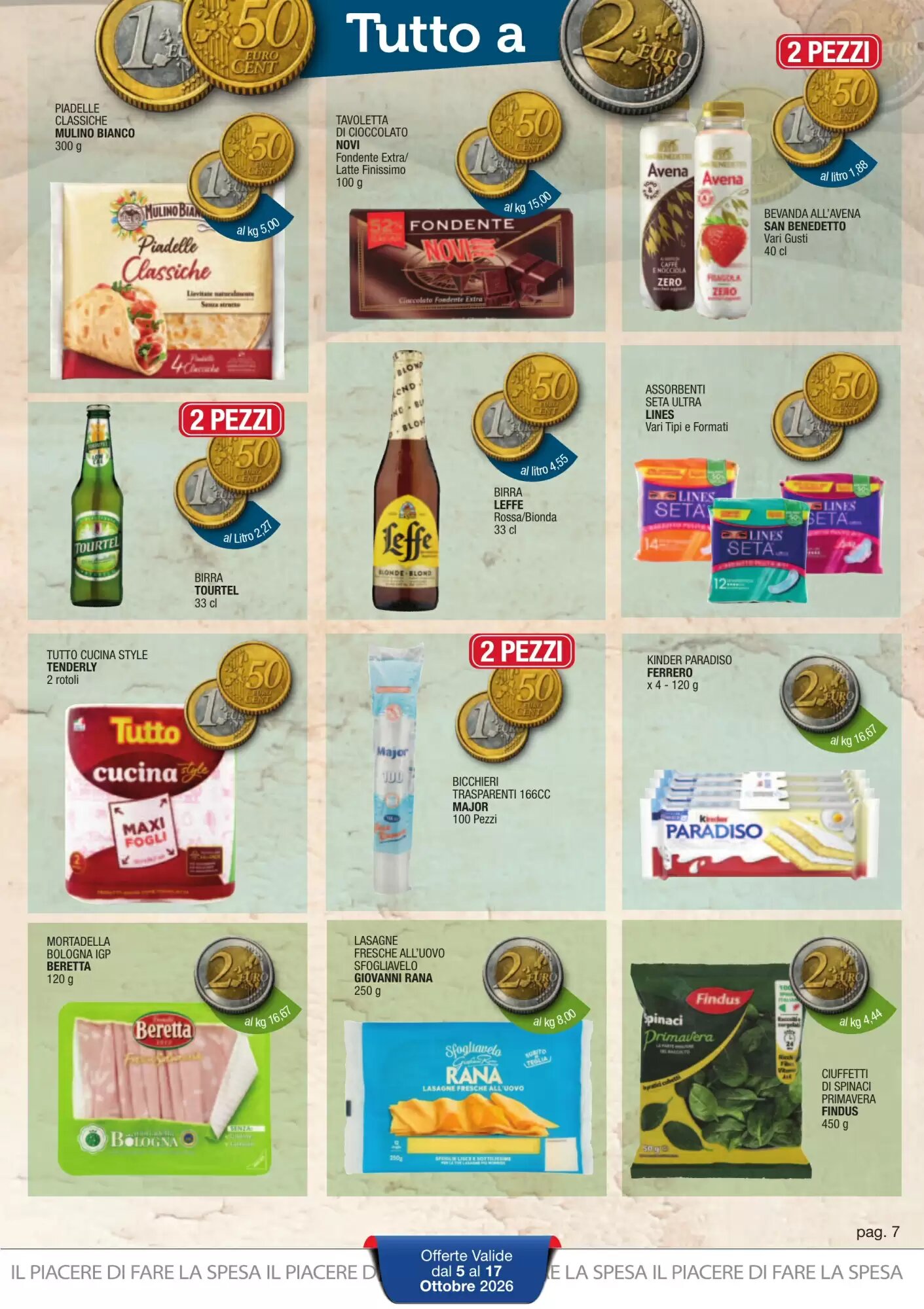 Volantino promozionale Sidis  valide dal 05/10/2026 - Pagina 7.