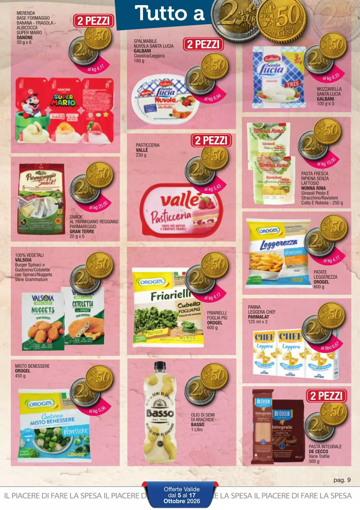 Volantino promozionale Sidis  valide dal 05/10/2026 - Pagina 9.