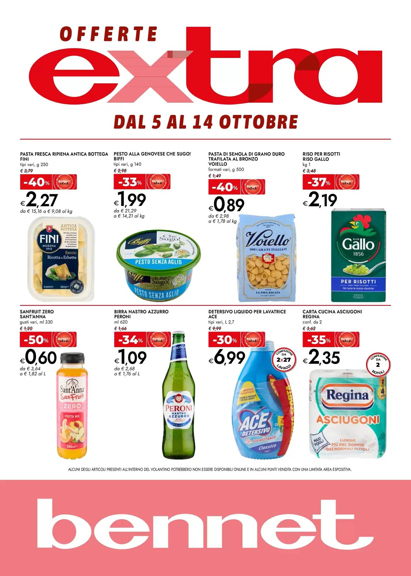 Volantino promozionale Bennet valide dal 05/10/2026 - Pagina 1.