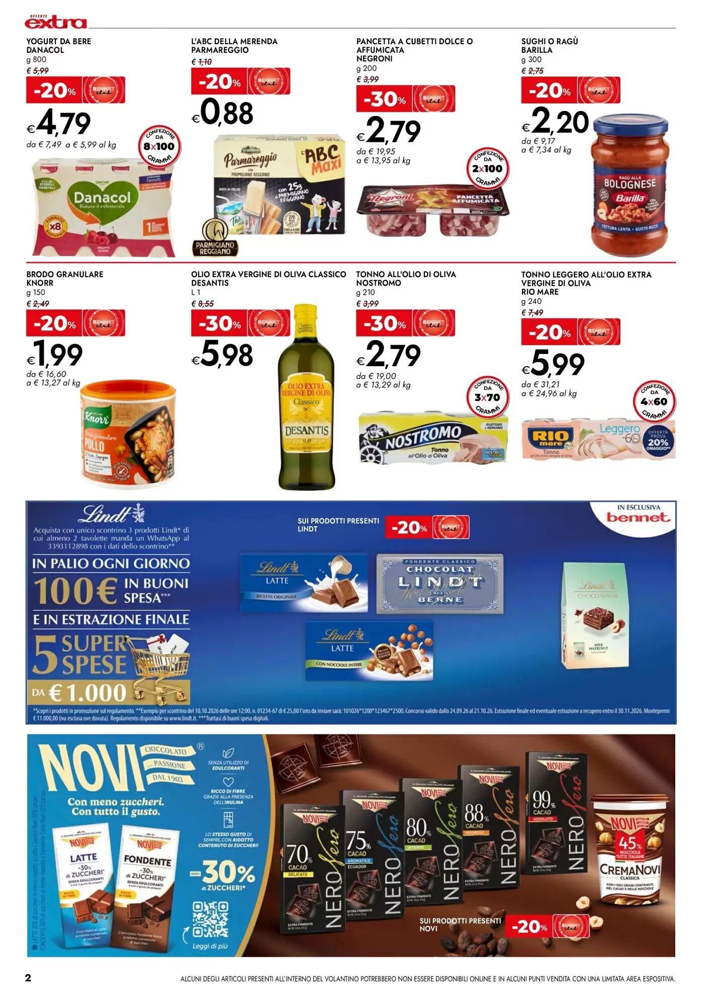 Volantino promozionale Bennet  valide dal 05/10/2026 - Pagina 2.