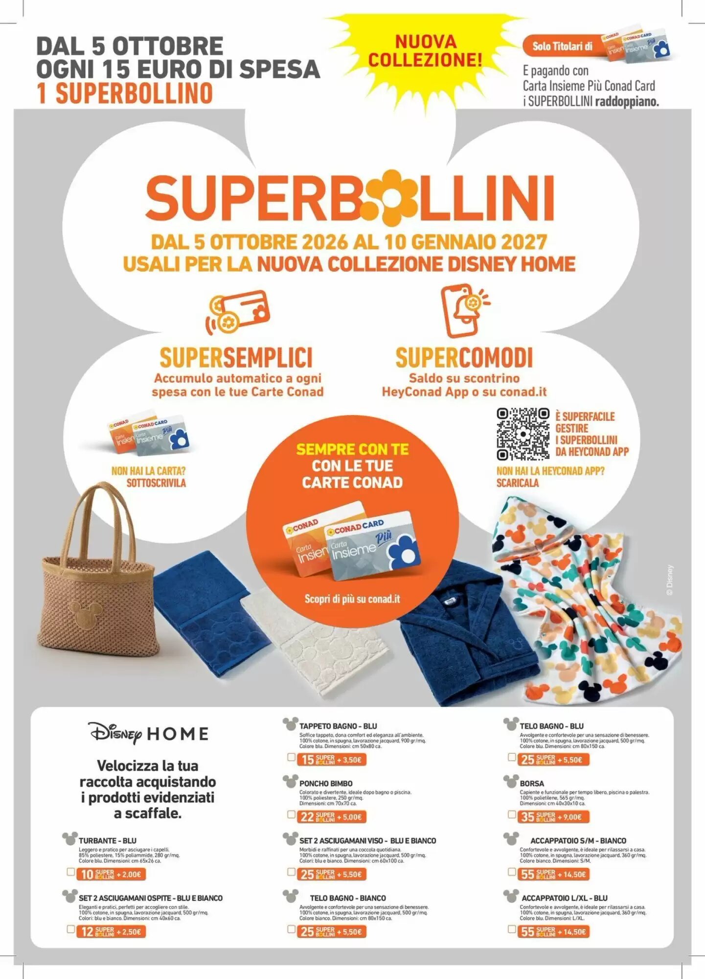 Volantino promozionale Spazio Conad  valide dal 05/10/2026 - Pagina 1.